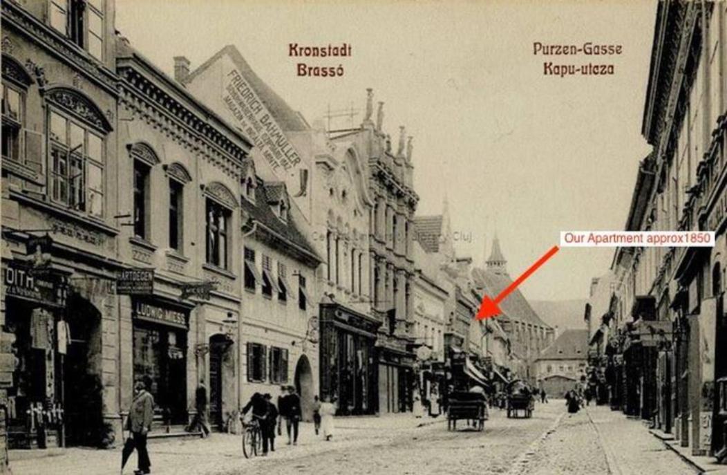Casa De Vis, Brasov Old City Centre Appartamento Esterno foto